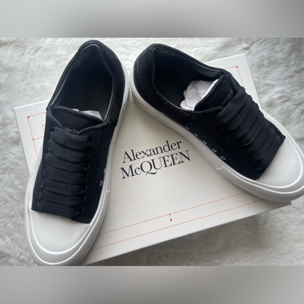 Alexander McQueen Deck Plimsoll (Size 41) brand new with box